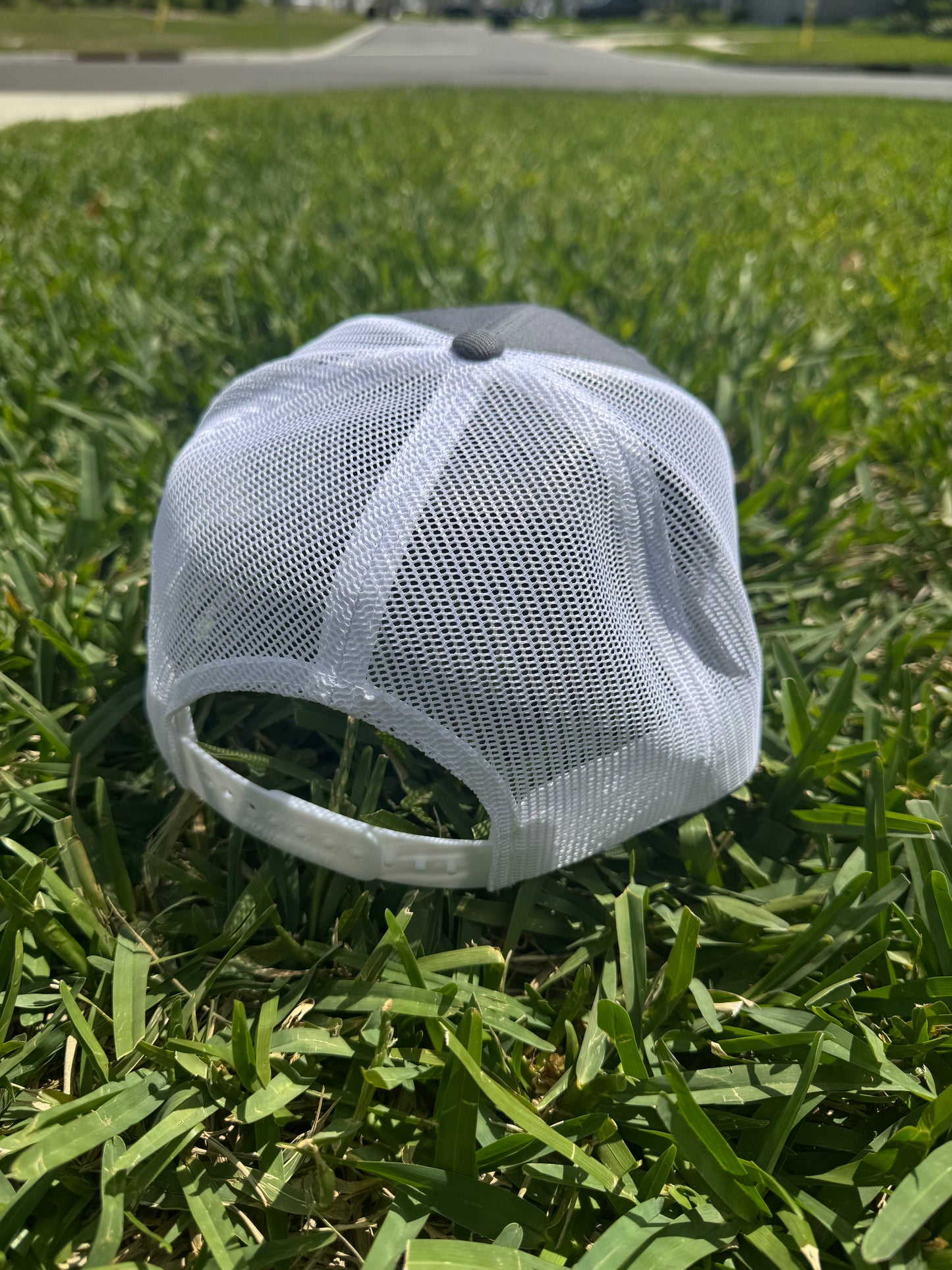 Flat Bill Trucker Hat